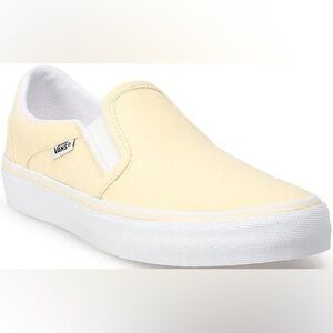 Vans Yellow Slip-On Sneakers